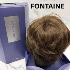 FONTINE ダークブラウン 頭頂部ウィッグ - メルカリ