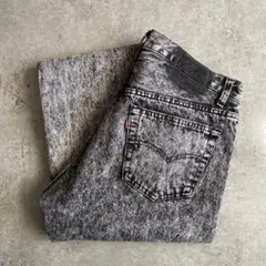 激レア 80s Levis 501 アシッド ブラック USA製 W34 L30