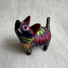 美品/希少】オアハカ ウッドカーヴィング アレブリヘ うさぎ 2013年製