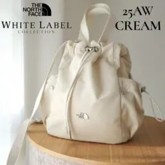 25AW新作 韓国限定 ノースフェイス ボニーバケットバッグ ミニ クリーム