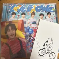 曽野舜太 M!LK LOVE ENG!NE 初回限定盤 CD トレカ付き