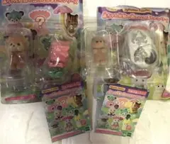 シルバニア赤ちゃん妖精の森のなかまたちラッコの赤ちゃん、鹿の赤ちゃんまとめ売り