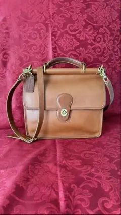 COACH オールドコーチUSA2WAYレザー ショルダーバッグD5C-9927 - メルカリ