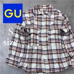 GU チェックシャツジャケット　値下げ交渉可