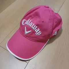 Callaway ピンクキャップ クマ刺繍