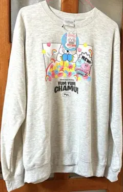 んぽちゃむトレーナー LL おぱんちゅうさぎトレーナー　んぽちゃむパーカー