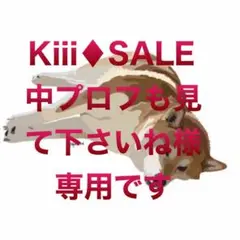 Kiii♦通知不具合プロフも見て下さいね様　専用です