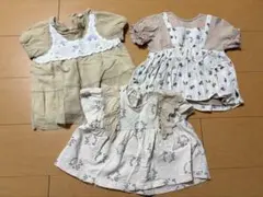子ども服ベビー服80 3点セット半袖