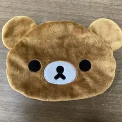 リラックマ　ふわふわポーチ　チャイロイコグマ　ガチャ　カプセルトイ