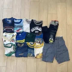子供用Tシャツとパンツセット男の子