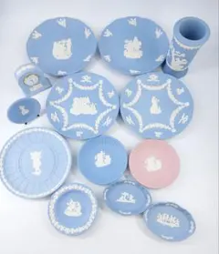 Wedgewood ジャスパー 花瓶 プレート 時計他 13点まとめて 2026年最新】ウェッジウッド ジャスパー 花瓶の人気アイテム - メルカリ
