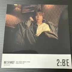 ビーファースト　2:BE ジャケットサイズ　ステッカー　シュント