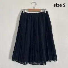 美品　シフォンプリーツスカート　UNIQLO