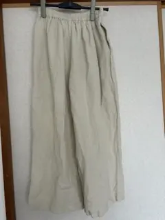 GU ワイドパンツ　夏用