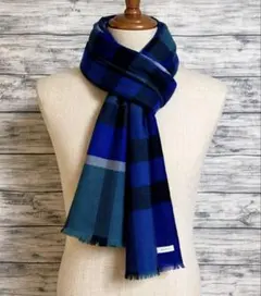 美品 BURBERRY　バーバリー　カシミヤマフラー