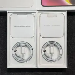 新品未使用 Apple 純正 Lightning USB-Cケーブル 2本