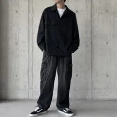 GU 長袖シャツ ブラック Sサイズのサムネイル