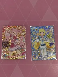 ひみつのアイプリ スクールメイツ みつき ひまり ミラクルカード