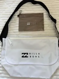 【未使用】BILLABONG 水と汚れに強いショルダーバッグBOOK 付録　白のサムネイル