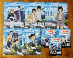名探偵コナン ハイウェイの堕天使 A5クリアファイル シールステッカー 計17点