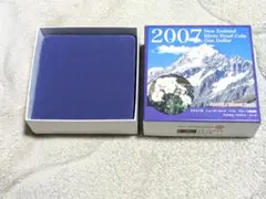 2007年 ニュージーランド 銀製プルーフ アオラキ/マウントクック ニュージーランド 1ドル プルーフ銀貨 アオラキ／マウント・クック