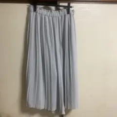 インゲボルグ★プリーツワイドパンツ　ライトグレー