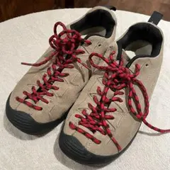 KEEN ウィメンズ ジャスパー スニーカーブラウン 23cm