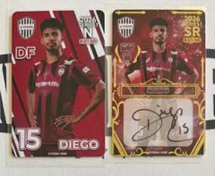 ご*ん様 【2026】ヴィッセル神戸 オンサイトカード N＋SR 直筆サイン ジ