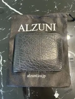 ALZUNIアルズニ象革　長財布　ブラック　エレファントレザー★入手困難★ ALZUNIアルズニ象革 長財布 ブラック エレファントレザー☆入手困難