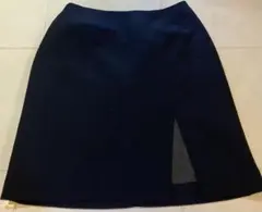 UNTITLED アンタイトル スーツ ウール スカート M ブラック