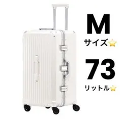 新品未使用】SWISS MILITARY スーツケース 64L ホワイト - メルカリ