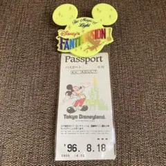 ディズニーランド チケットホルダー 昭和レトロ