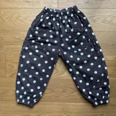 韓国　水玉模様 コーデュロイパンツ 110〜120cm 男　女
