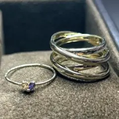 デザインリング2点セット　まとめ
