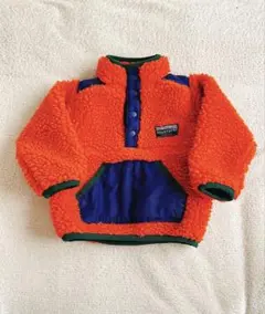 フリースジャケット サイズ90 オレンジ