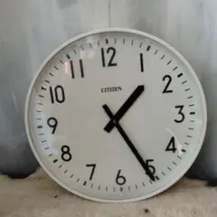 学校の時計　レトロ　CITIZEN アナログ時計 T30cm
