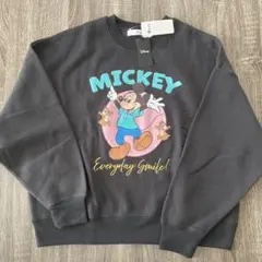 ミッキーマウス　チップとデール　トレーナー　レディースM