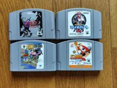 ニンテンドー64ソフト　4本セット