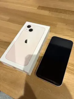バッテリー100% Apple iPhone 13 mini 256GBピンク