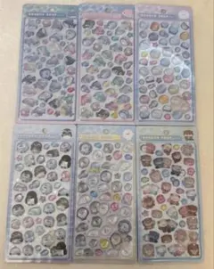 正規品 水族館限定 ボンボンドロップシール 6種類セット コンプリート ボンドロ