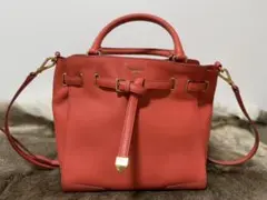 BEAN POLE 2WAY ショルダーバッグ コーラルピンク - メルカリ