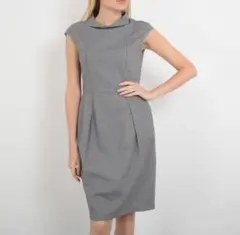MaxMara Studio ノースリーブワンピース グレー Mのサムネイル