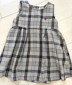 バースデイ　POLO Baby チェック柄ワンピース 90 美品
