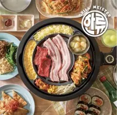 ［APIX GRILL MEISTER］韓流グリルホットプレート　サムギョプサルのサムネイル