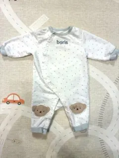 boris ロンパース 60-70cm ボリス ミッフィー クマ