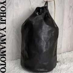 YOHJI YAMAMOTO ヨウジ ヤマモト レザー 巾着 ショルダーバッグのサムネイル