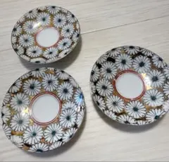 九谷焼　花柄　豆皿