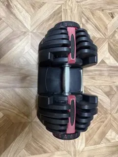 可変式ダンベル 40kg 黒/赤のサムネイル