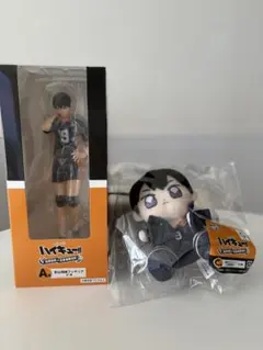 ハイキュー!! タイトーくじ　A賞影山飛雄 フィギュア & C賞ぬいぐるみ