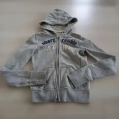 abercrombie フード付きパーカー M グレー